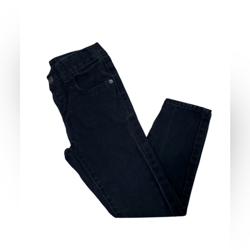 PLACE Black pants, for boys, size 5, straight skinny pants